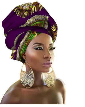 10pcs DHL wholesales Fashion African Headwraps For Women Head Scarf For Lady Hight Quality Cotton Women Head wraps Accessories