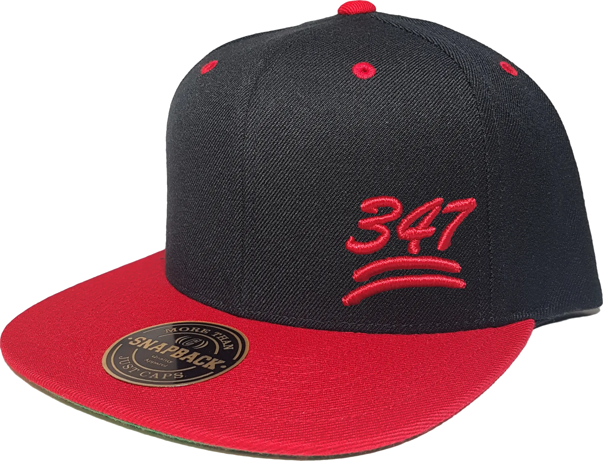 347 Keep It 100 Snapback Black Red