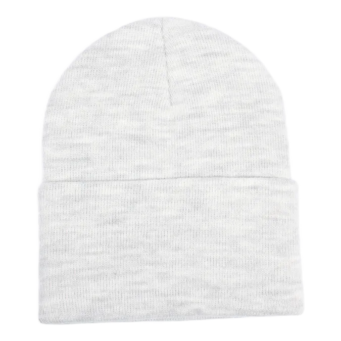 Acrylic Watch Hat 100% Acrylic Ash Heather