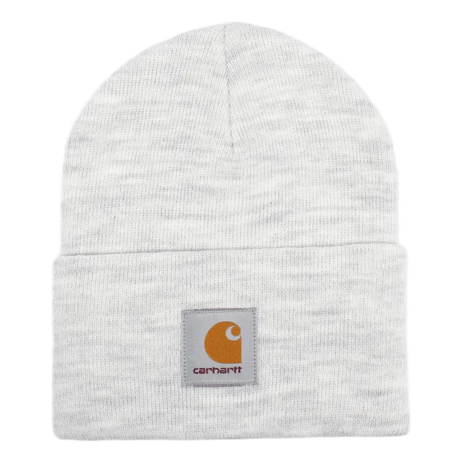 Acrylic Watch Hat 100% Acrylic Ash Heather
