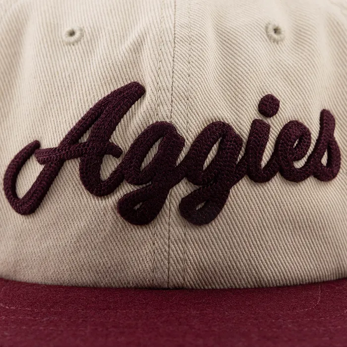 Aggies Maroon and Cream Snapback