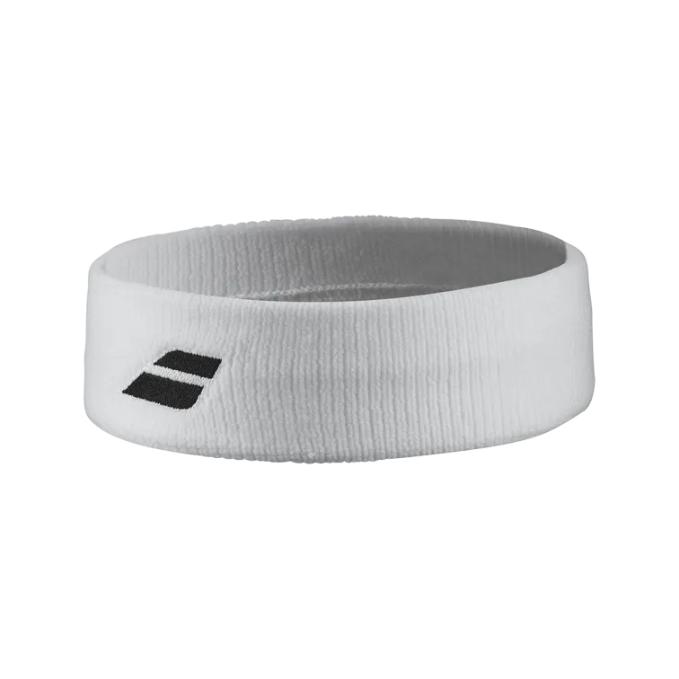 Babolat Logo White Headband
