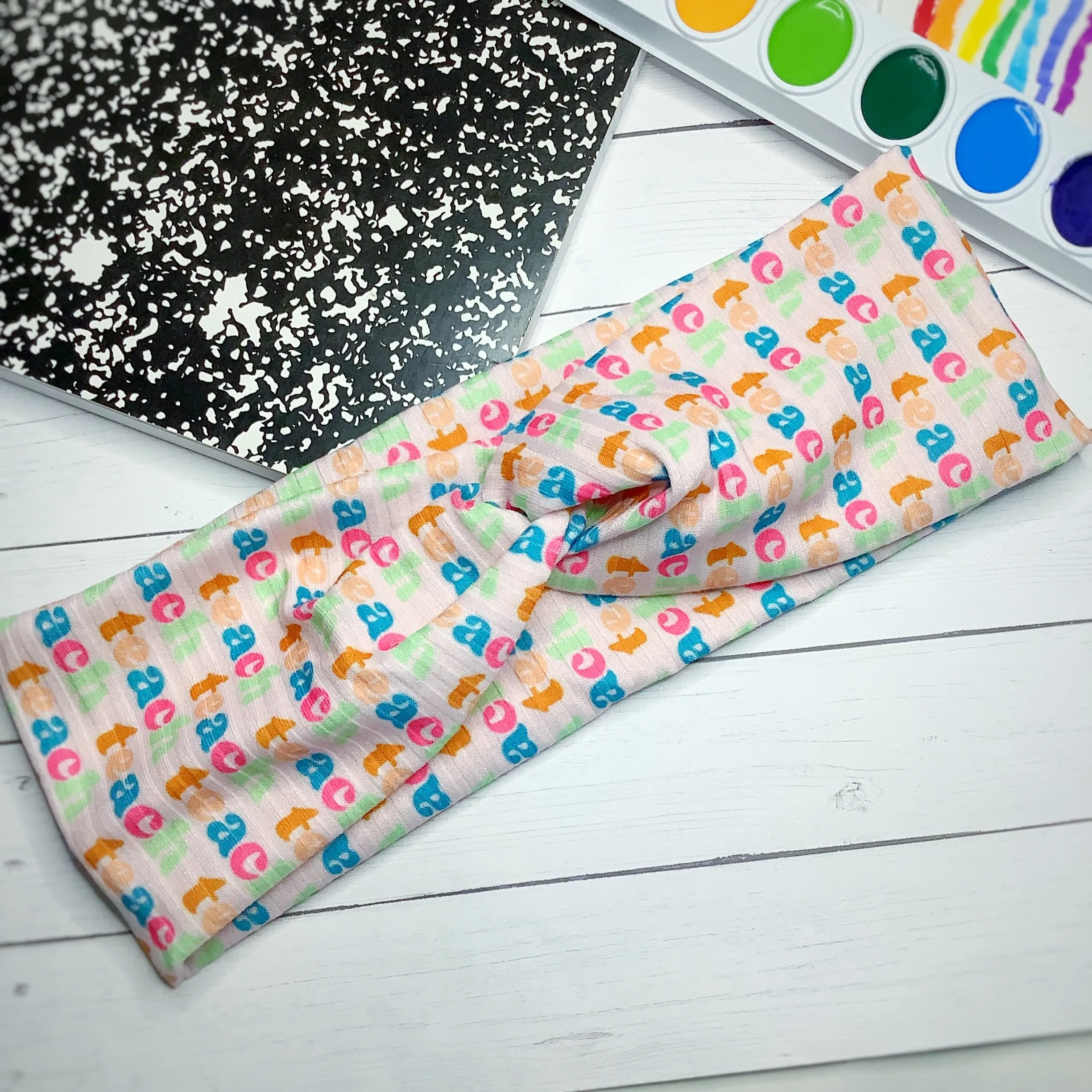 Back to School Soft Twist Headband Collection