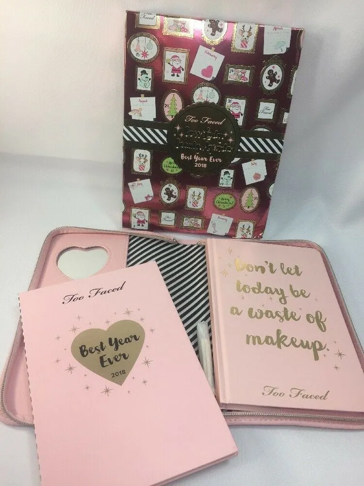BNIB Too Faced Beauty Agenda Eyeshadow Palette  Best Year Ever Pristine