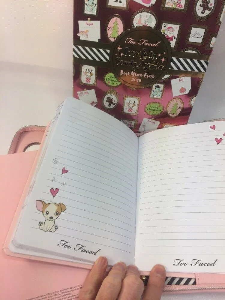BNIB Too Faced Beauty Agenda Eyeshadow Palette  Best Year Ever Pristine