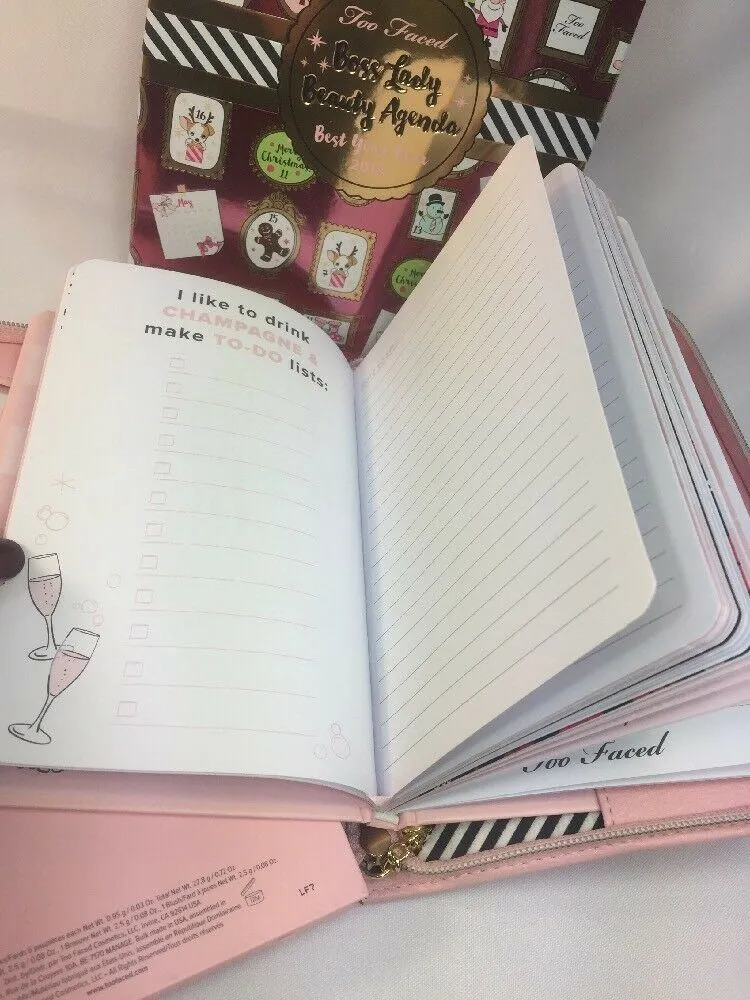 BNIB Too Faced Beauty Agenda Eyeshadow Palette  Best Year Ever Pristine