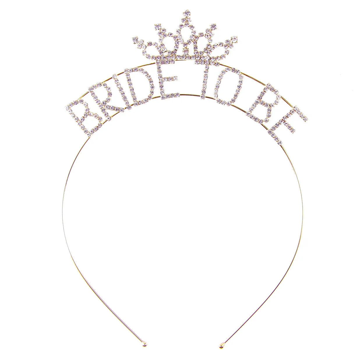 Bride To Be Headband in Gold or Silver