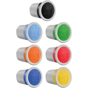 Brine King 2-Color Lacrosse End Caps - 2-Pack