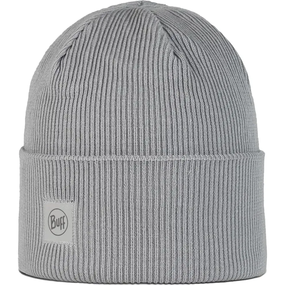 Buff CrossKnit Beanie - Grey