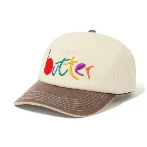 Butter Goods - Art 6 Panel Cap Natural/Dusk