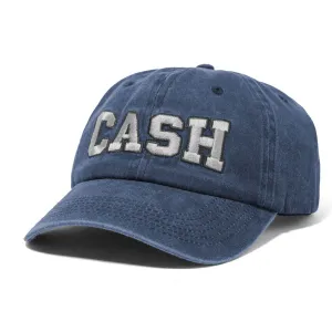 Cash Only - Campus 6 Panel Cap Washed Navy