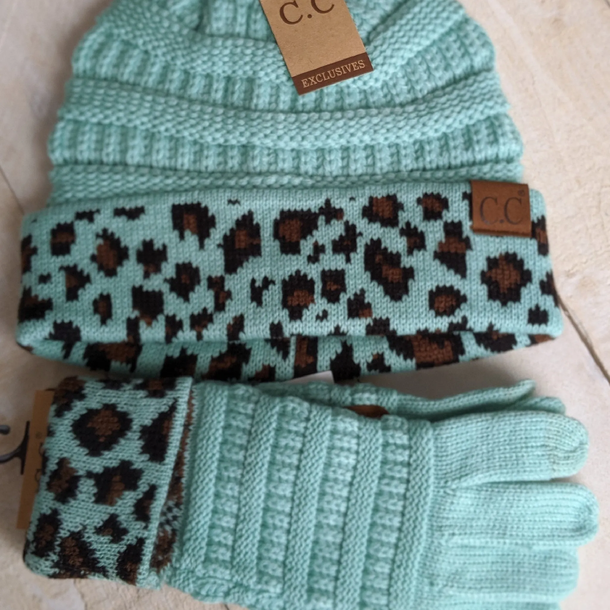 C.C Messy Bun Beanie