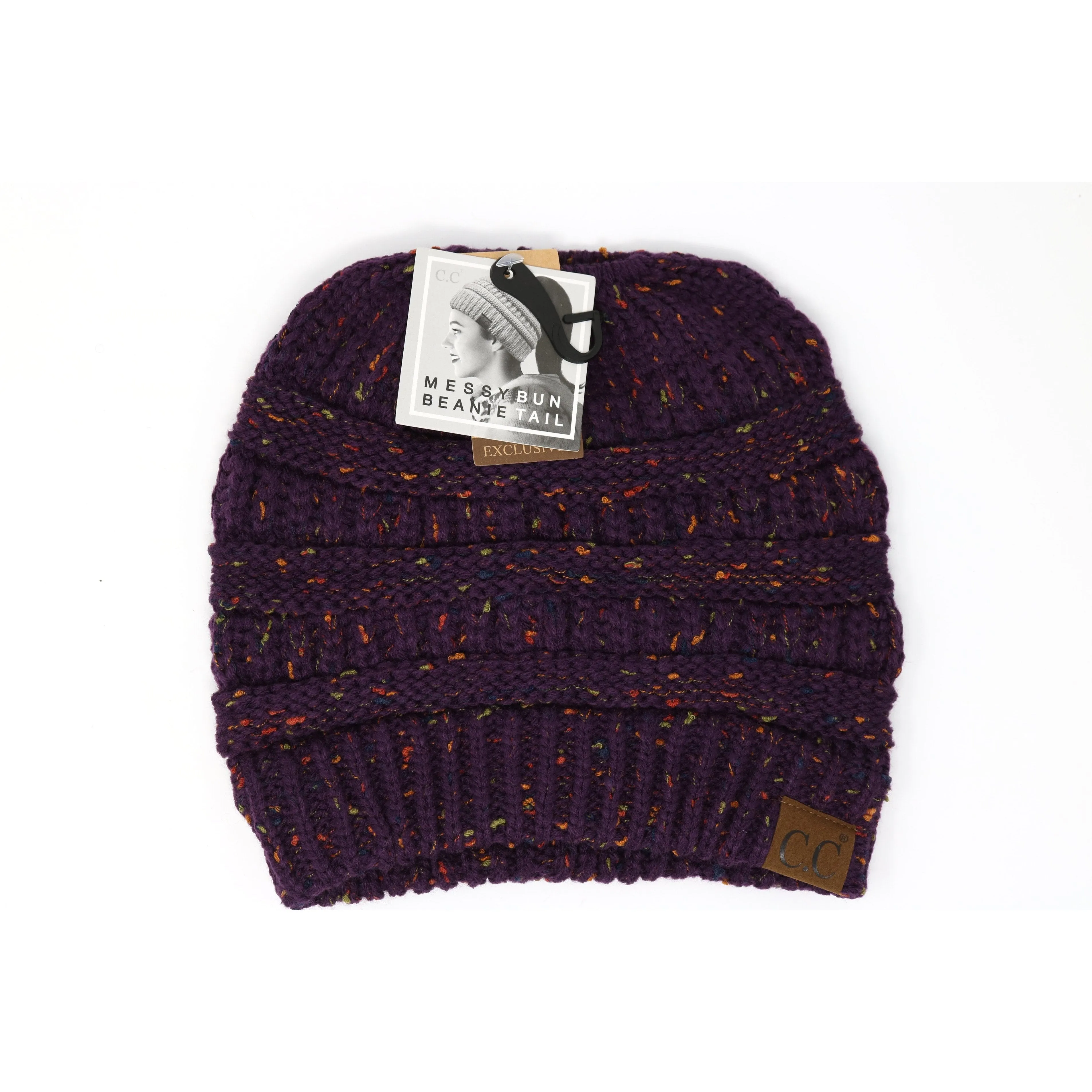C.C Messy Bun Beanie