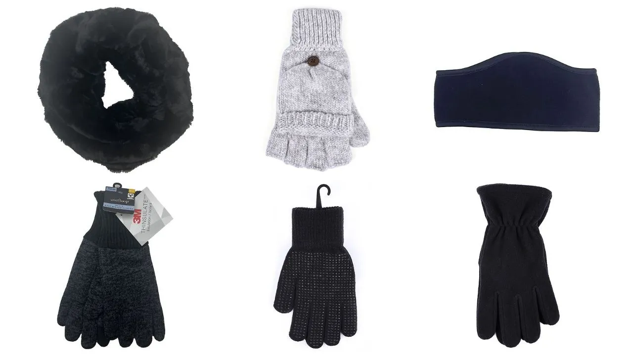 🎩Chill-Proof Accessories: West Loop Hats, Gloves & Scarves Manifested Lot #4891 - (150 units)