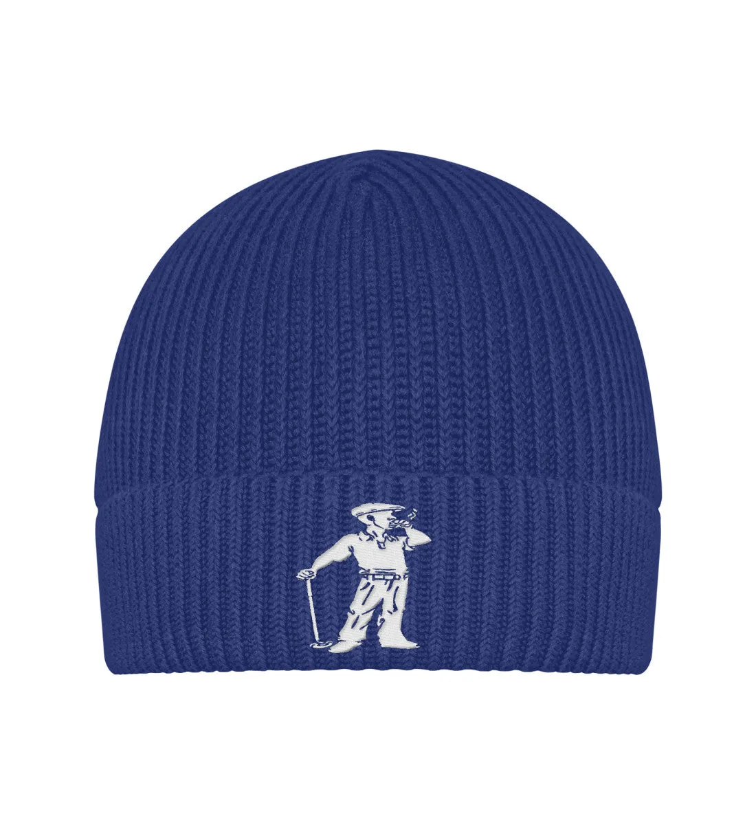 Cigar Golfer Beanie  - Fisherman Beanie ST/ST with Embroidery