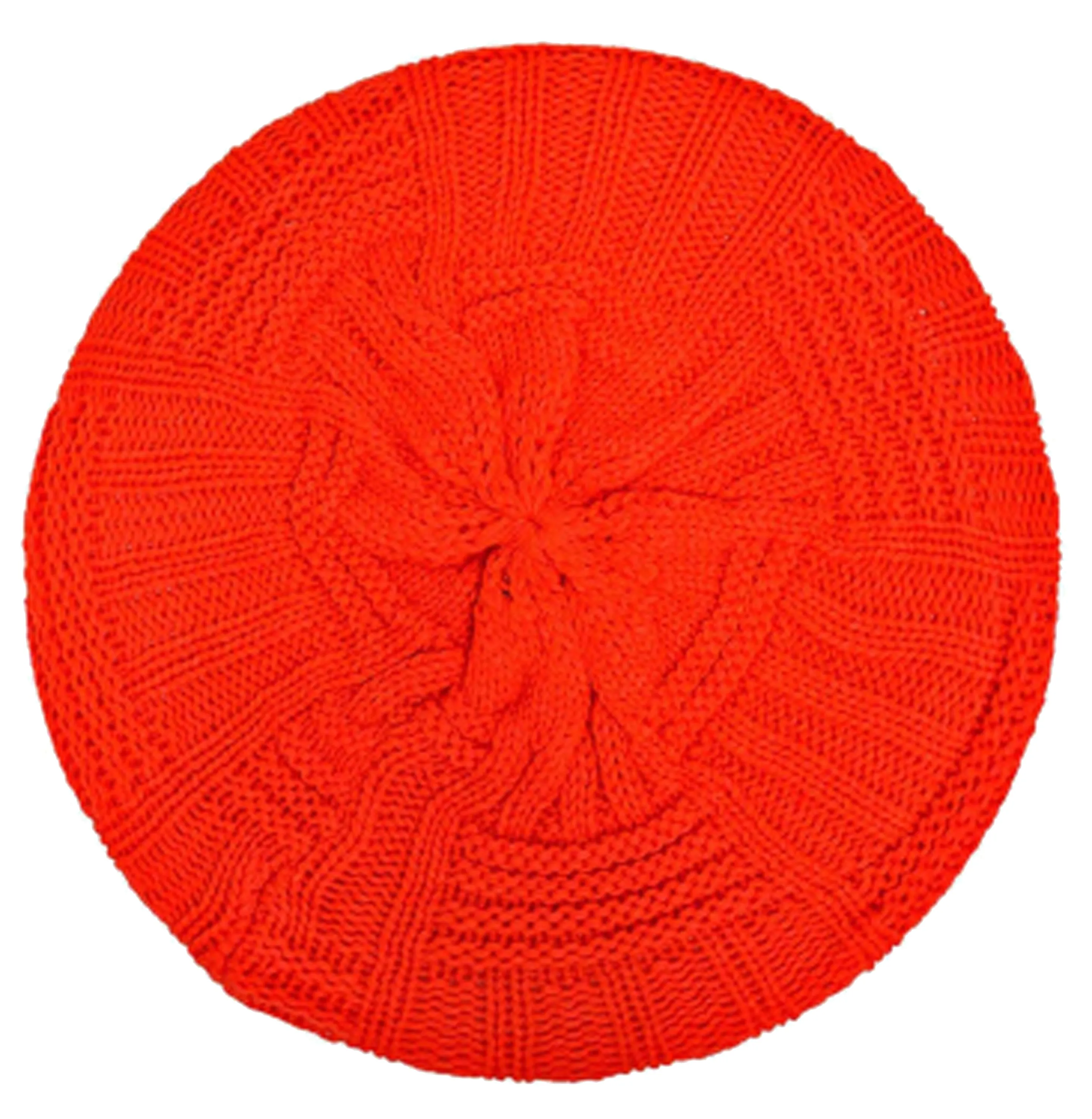 CLEARANCE Winter Crochet Beret Hat, Cold Weather Knitted Slouchy, Ladies Fashion, Vibrant Colors