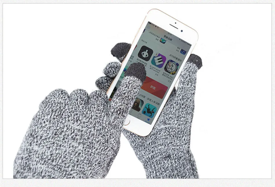 Collar Scarf   Gloves   Knitted Skullies Beanie Set or winter - Dark Grey,Rose Red,Coffee,Grey,Light Grey,Black