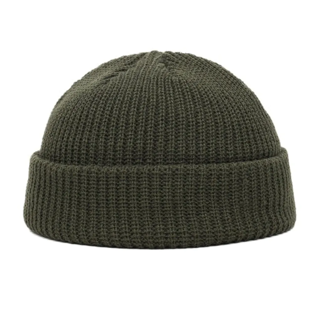 ContiNent 33 Knitted Hats for Women Black Beanie Hat Winter Men's Hats Women Beanies For Ladies Skullcap Solid Cap Knitted Thick hat