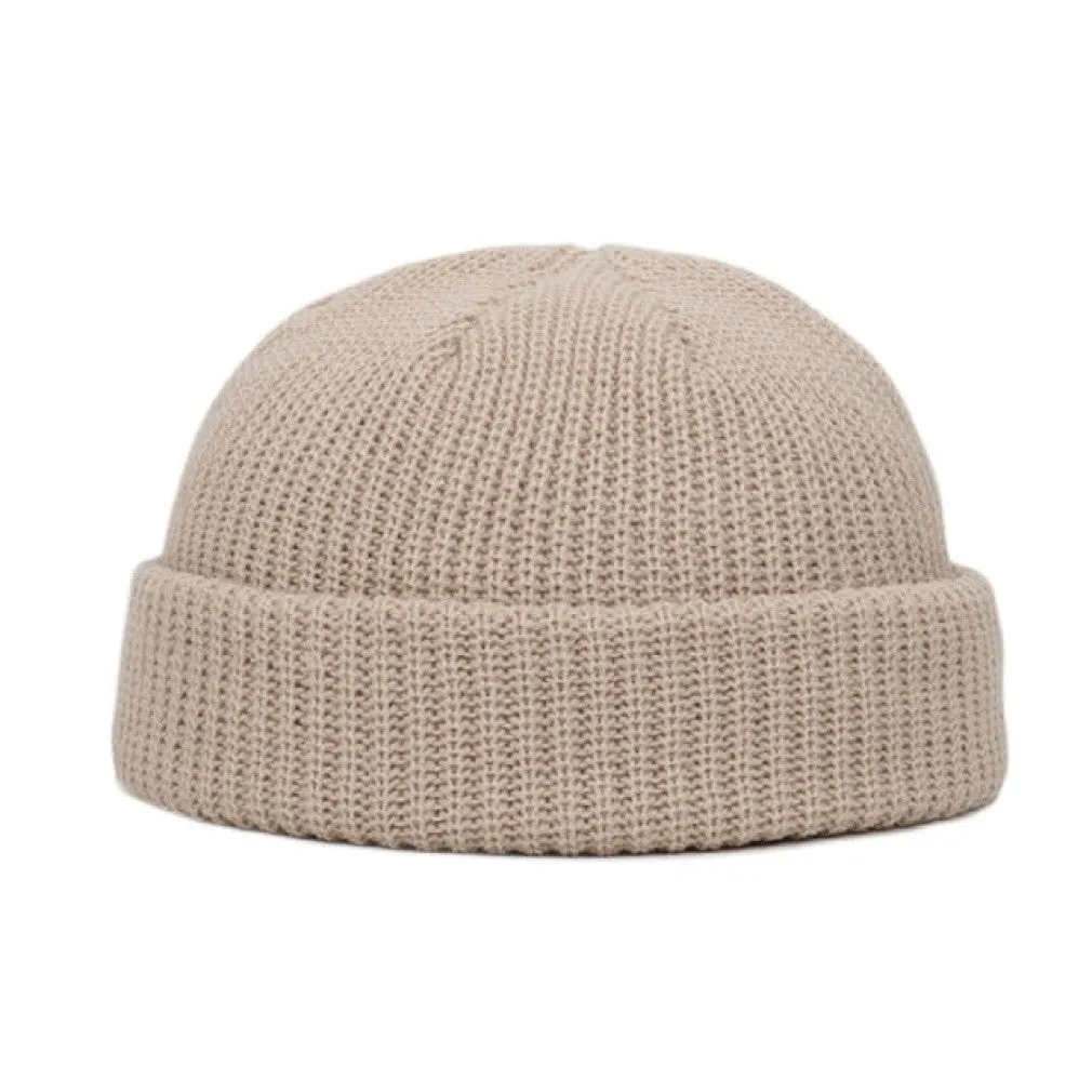 ContiNent 33 Knitted Hats for Women Black Beanie Hat Winter Men's Hats Women Beanies For Ladies Skullcap Solid Cap Knitted Thick hat