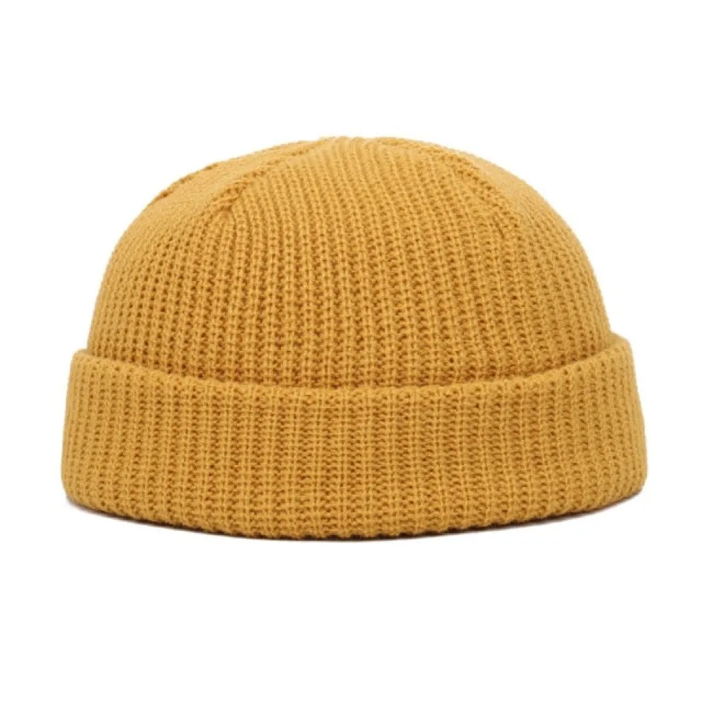 ContiNent 33 Knitted Hats for Women Black Beanie Hat Winter Men's Hats Women Beanies For Ladies Skullcap Solid Cap Knitted Thick hat
