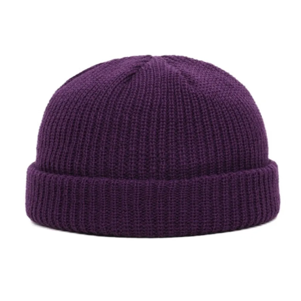 ContiNent 33 Knitted Hats for Women Black Beanie Hat Winter Men's Hats Women Beanies For Ladies Skullcap Solid Cap Knitted Thick hat