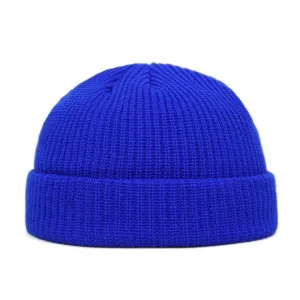 ContiNent 33 Knitted Hats for Women Black Beanie Hat Winter Men's Hats Women Beanies For Ladies Skullcap Solid Cap Knitted Thick hat