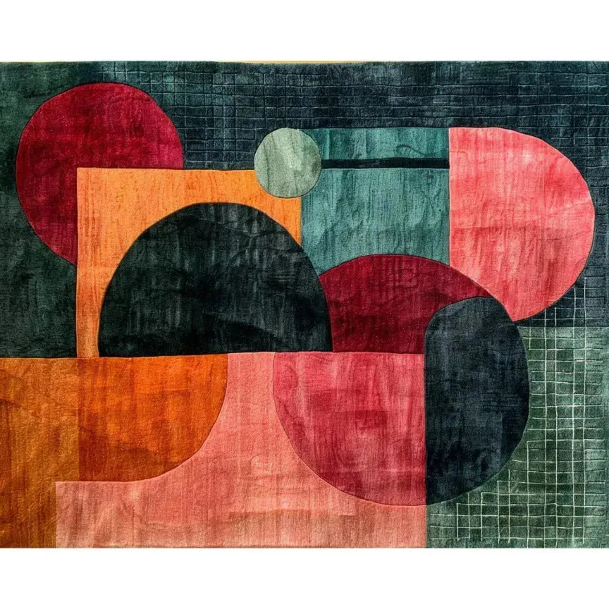 Creative Chaos Hand Tufted Wool Rug