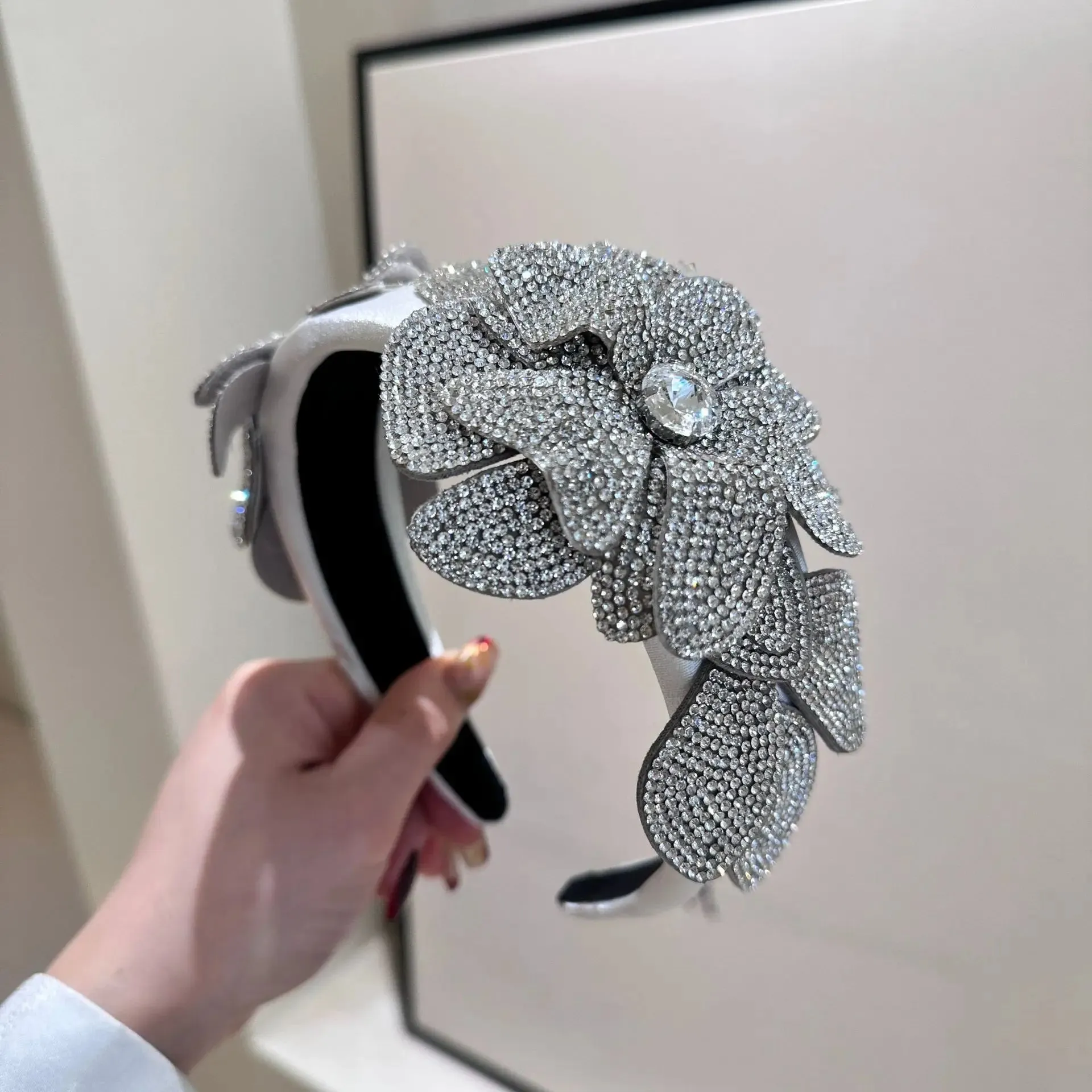 Crystal Flower Headbands