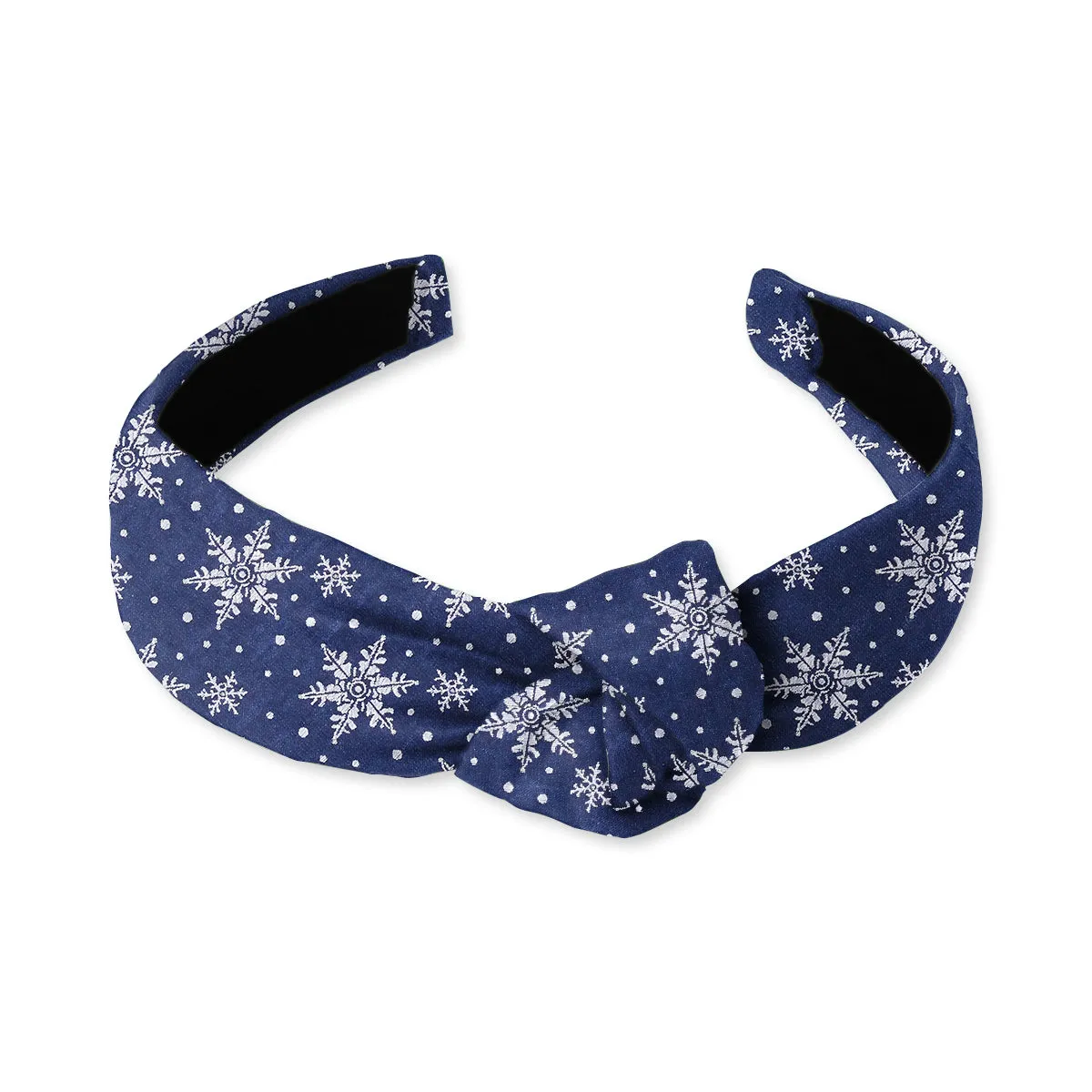 Crystalline Navy - Knotted Headband