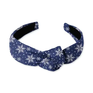 Crystalline Navy - Knotted Headband