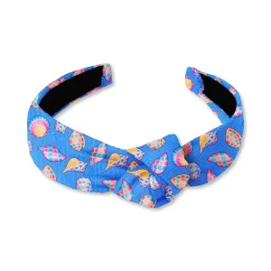 Dewey Beach Blue - Knotted Headband