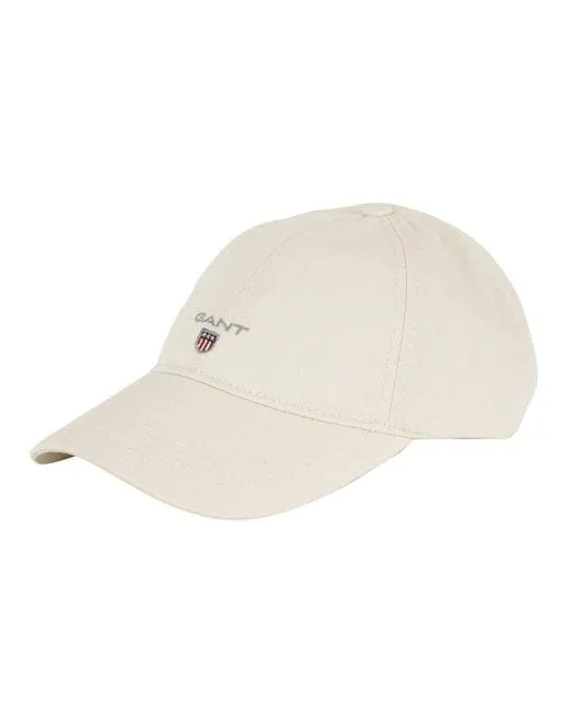 Gant Twill Cap Cream