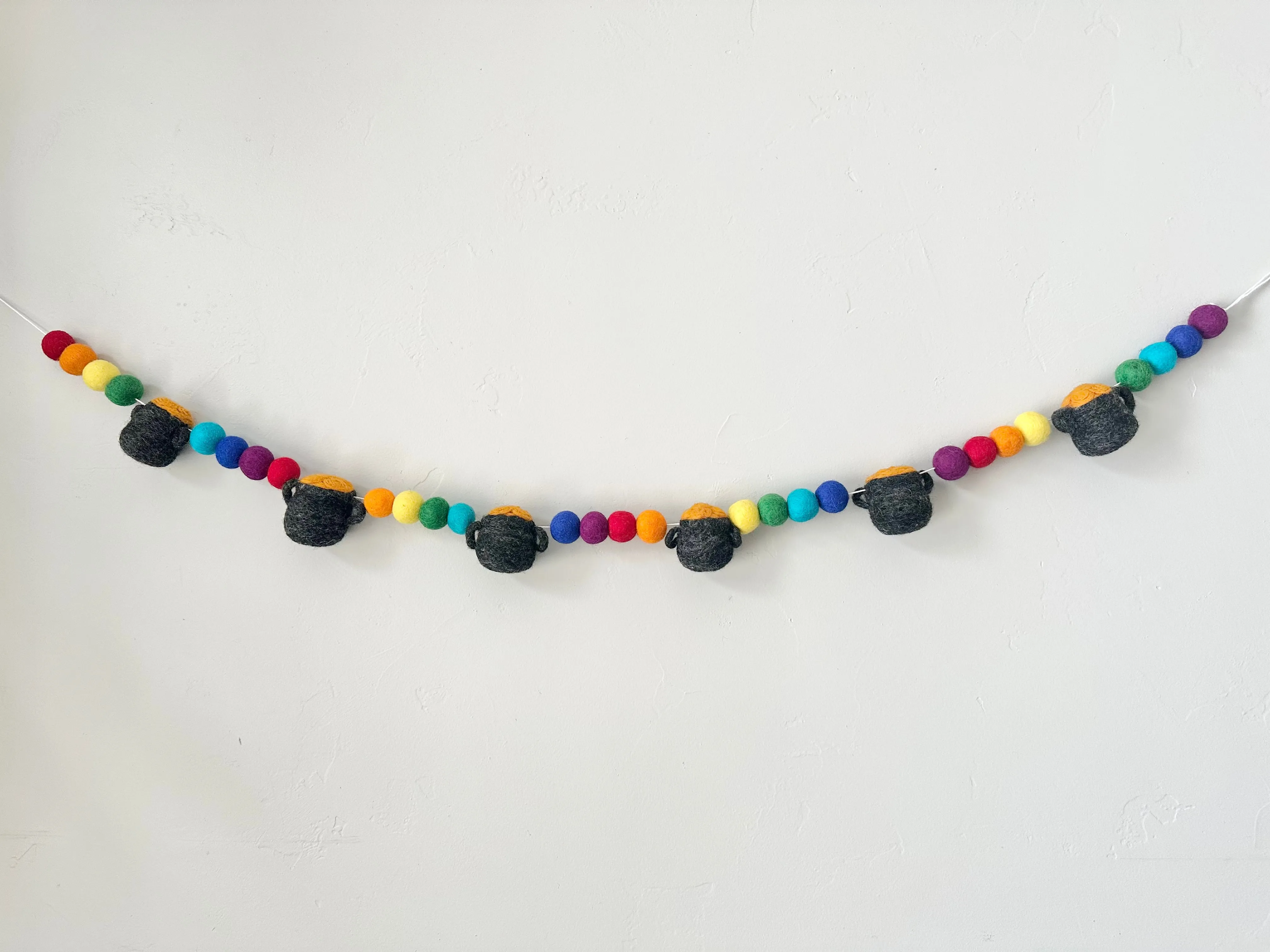 Gold at the end of the Rainbow Garland