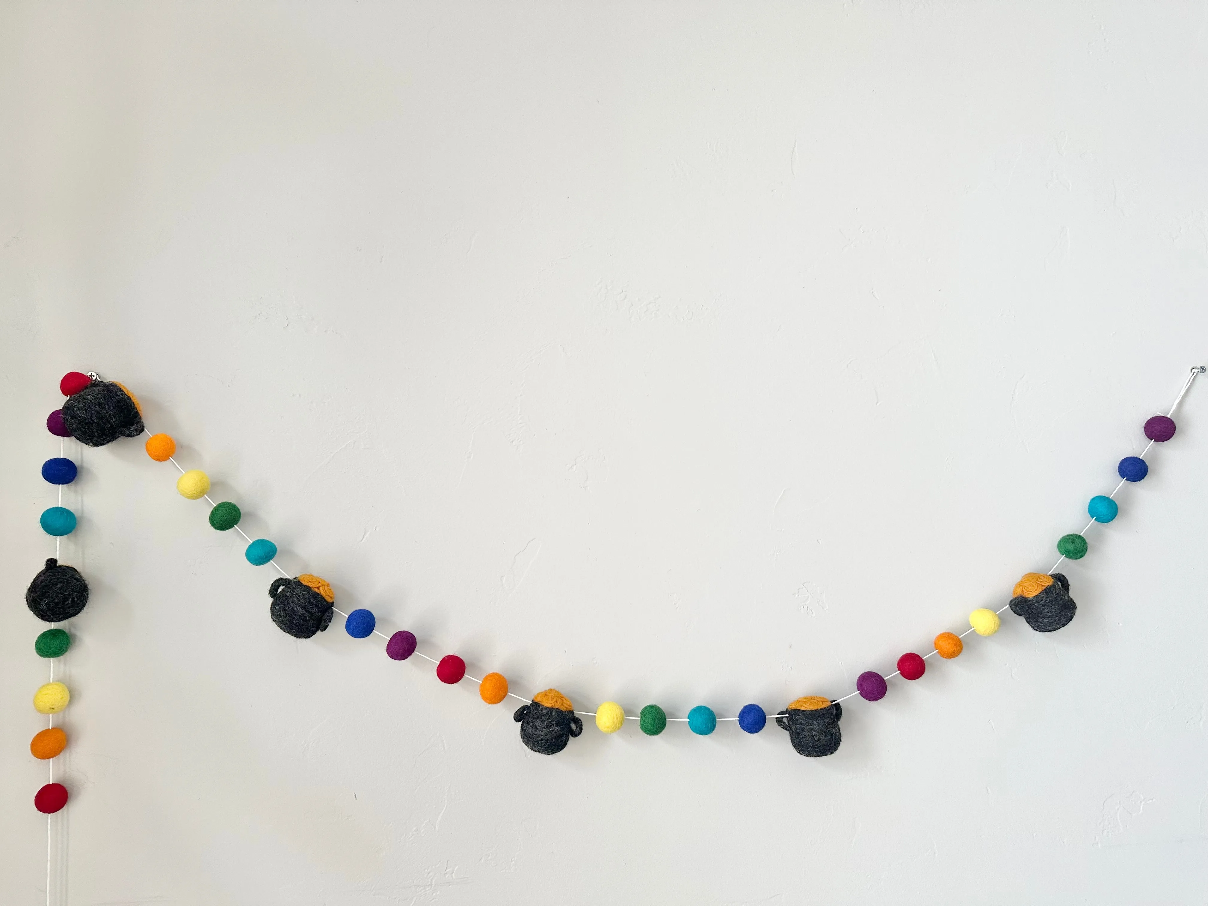 Gold at the end of the Rainbow Garland