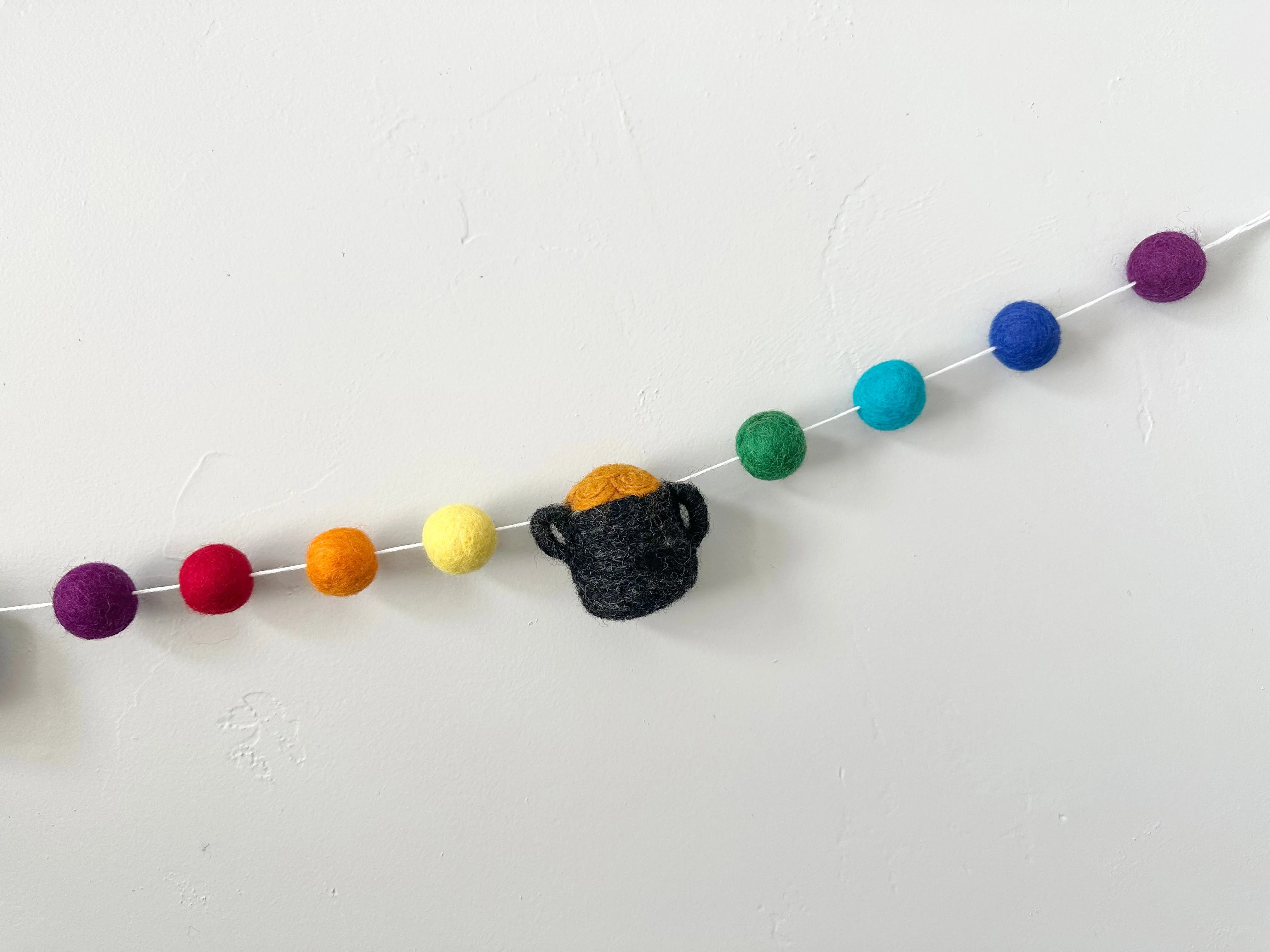 Gold at the end of the Rainbow Garland
