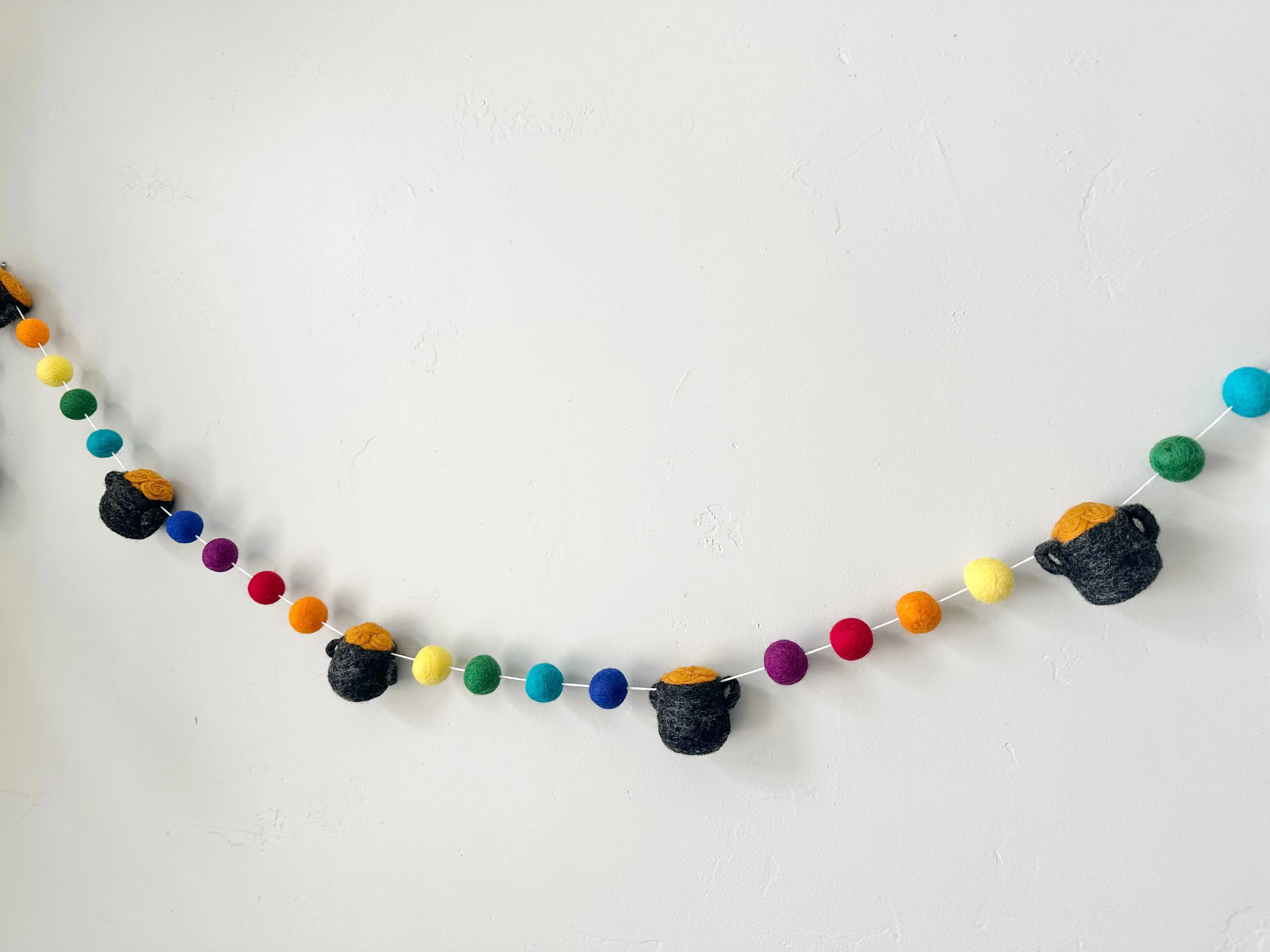 Gold at the end of the Rainbow Garland