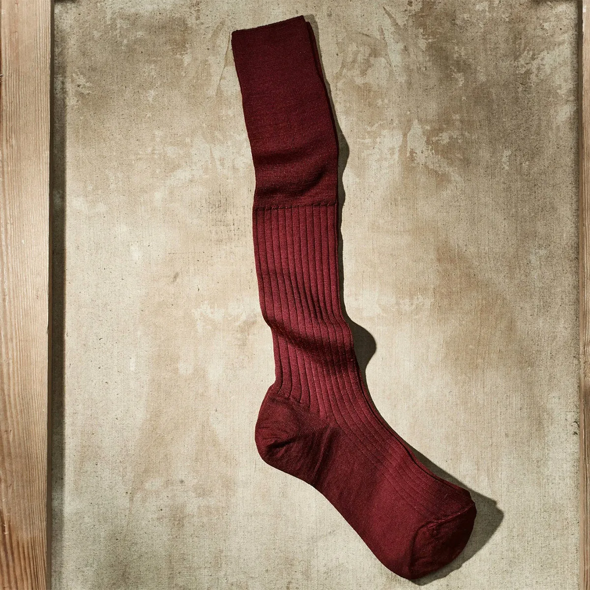 Hermani Merino Knee-High Bordeaux