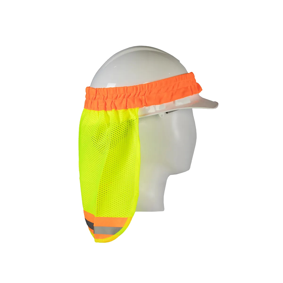 HNS High Visibility Neck Sun Shield for Hard Hats