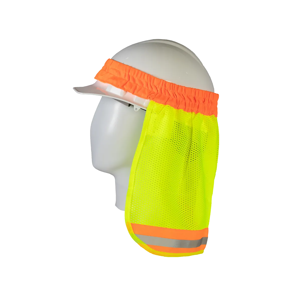 HNS High Visibility Neck Sun Shield for Hard Hats