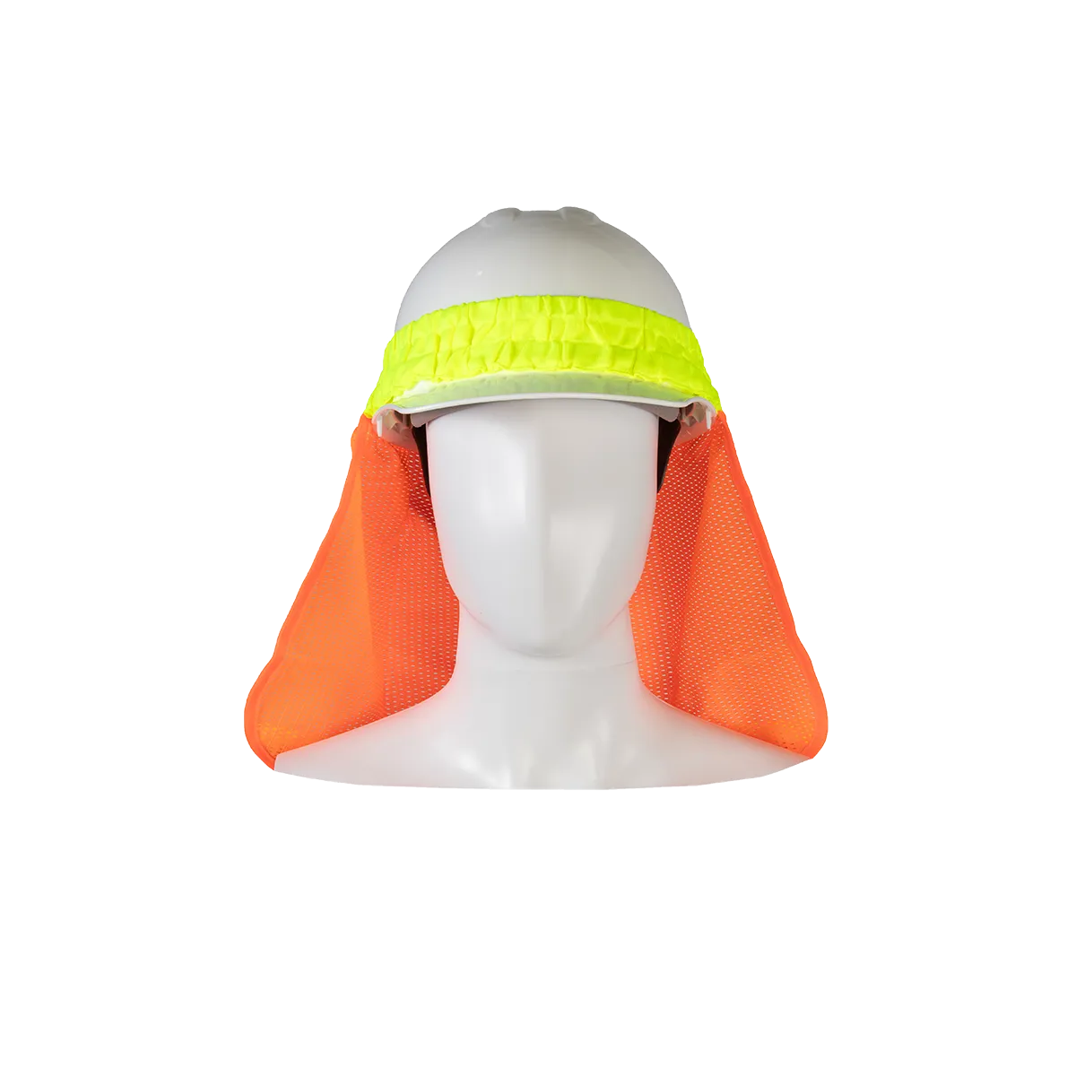 HNS High Visibility Neck Sun Shield for Hard Hats