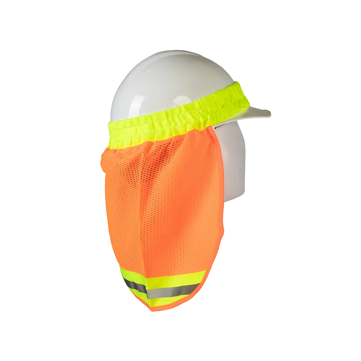 HNS High Visibility Neck Sun Shield for Hard Hats