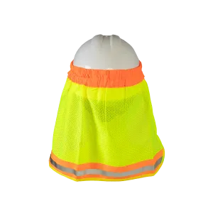 HNS High Visibility Neck Sun Shield for Hard Hats