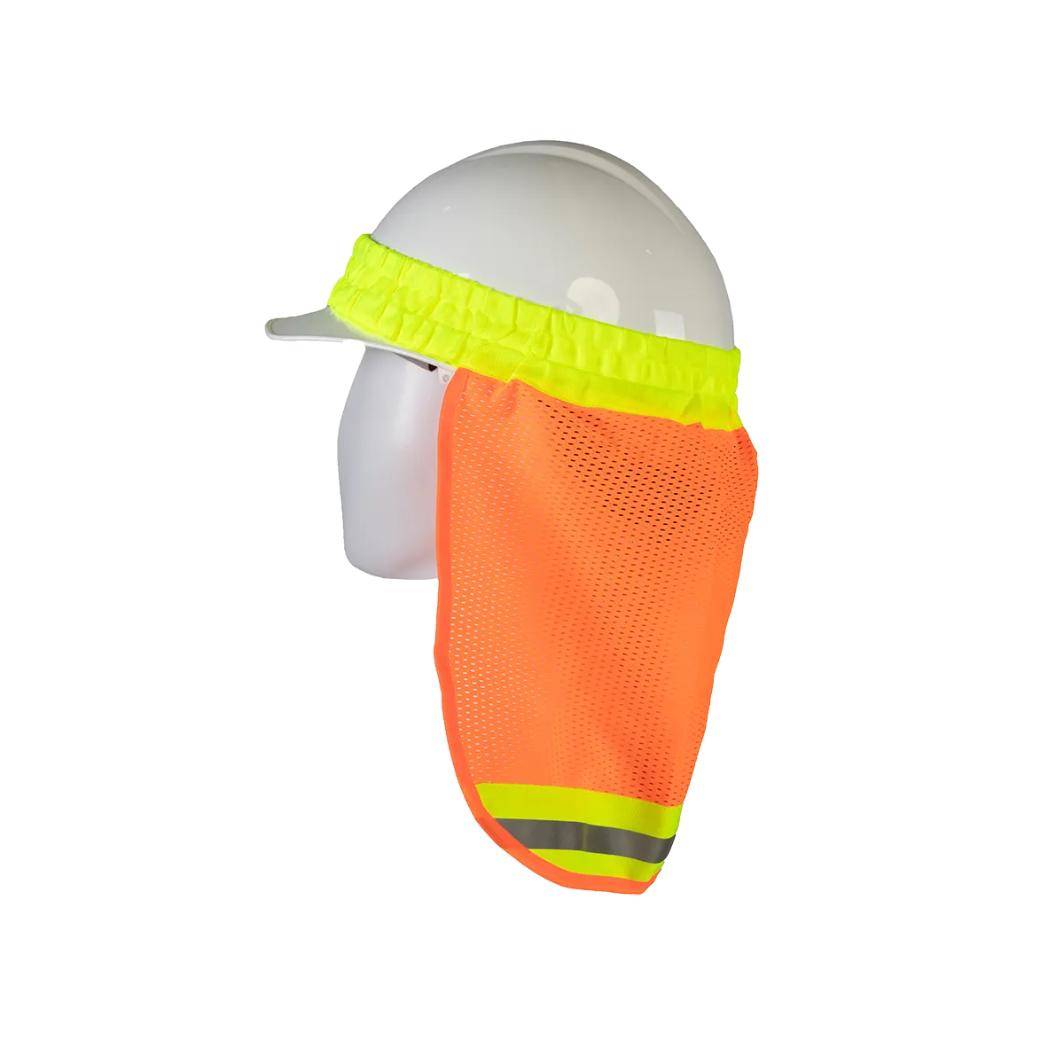 HNS High Visibility Neck Sun Shield for Hard Hats