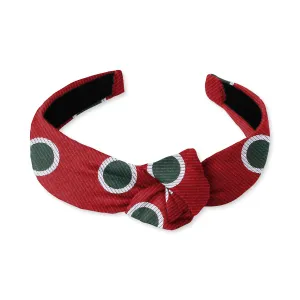 Holiday Polka - Knotted Headband