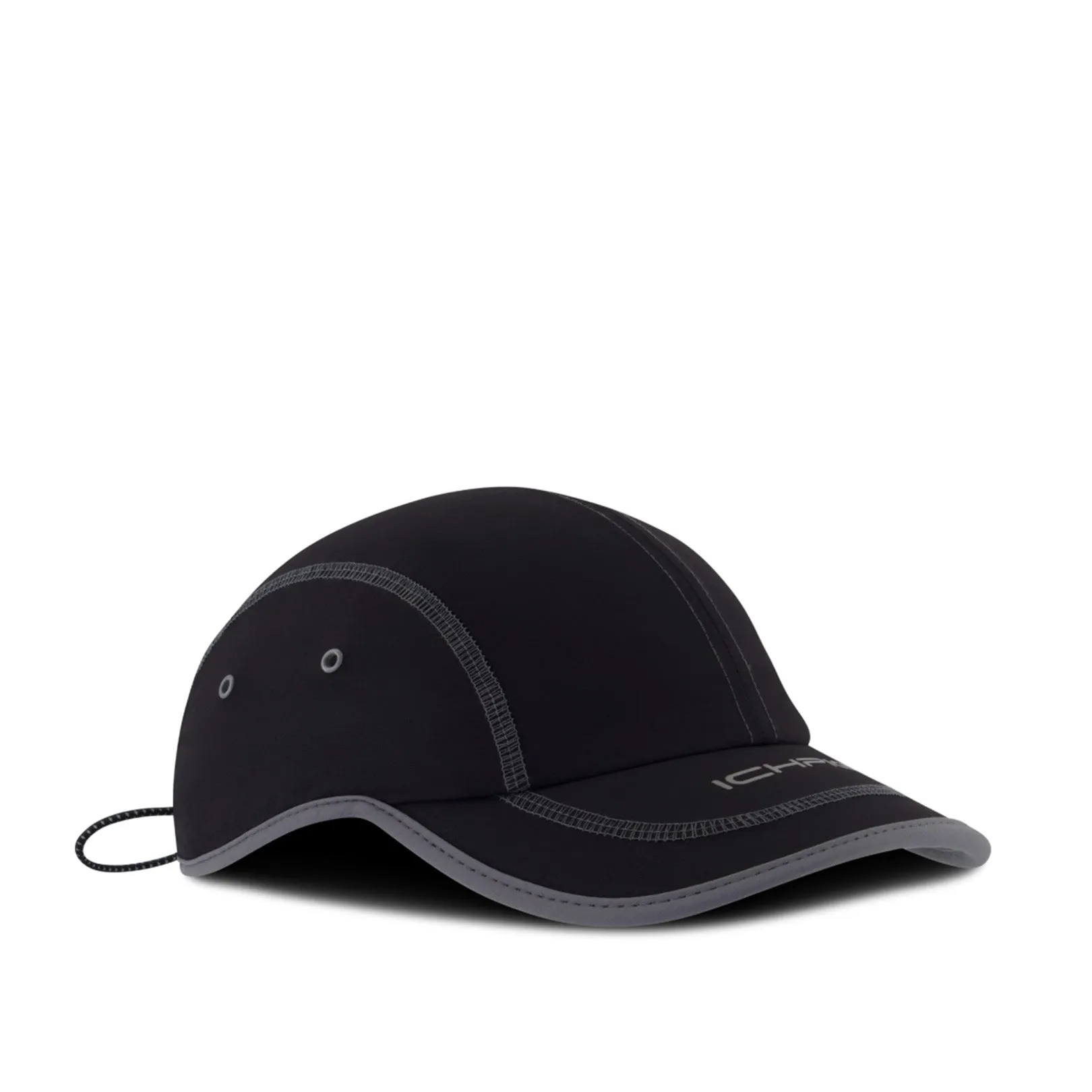 Ichpig Outline 4 Panel Cap Black