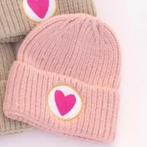 Kids Heart Beanie