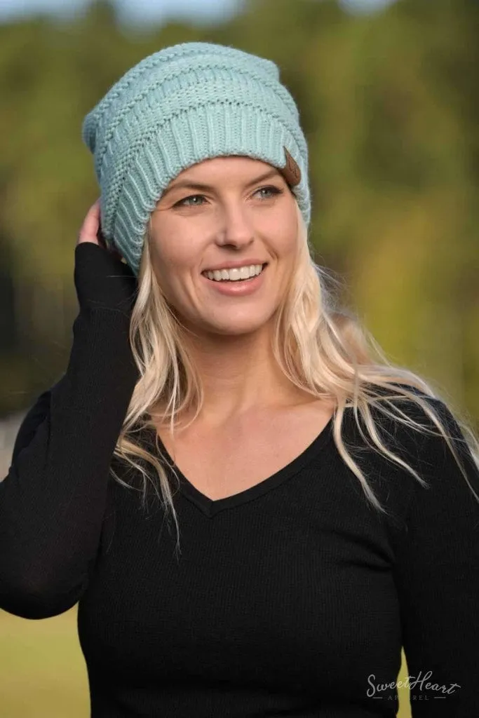 Knit Me With Your Best Shot - Solid Knit Beanies