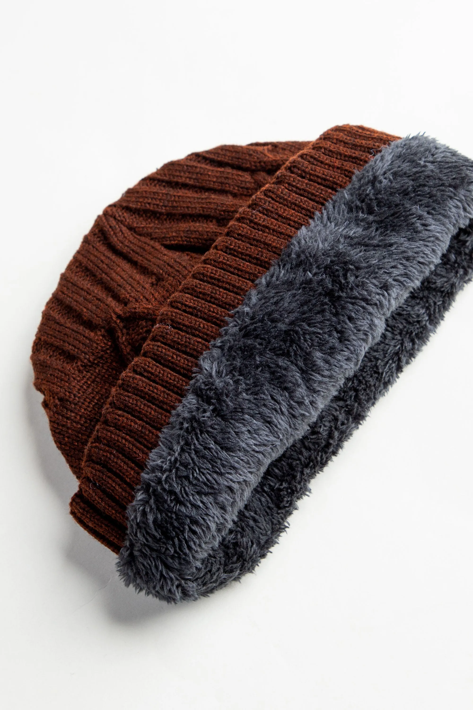Maroon Woolen Cap