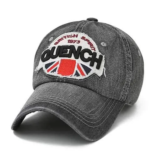Men Vintage Denim Washed Baseball Caps Women Adjustable Golf Outdoor Snapback Hat