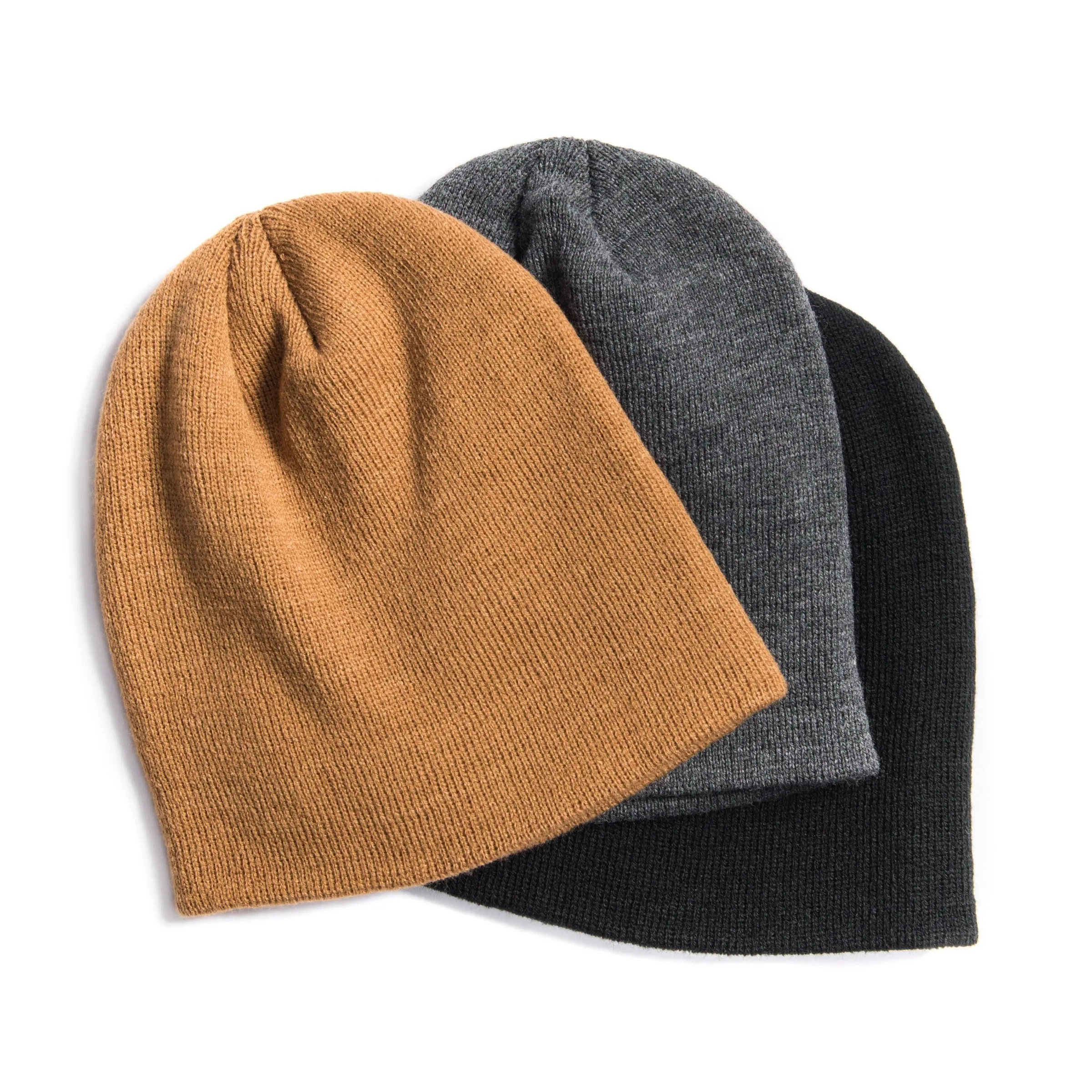 Men's 3 Pack Beanie Set